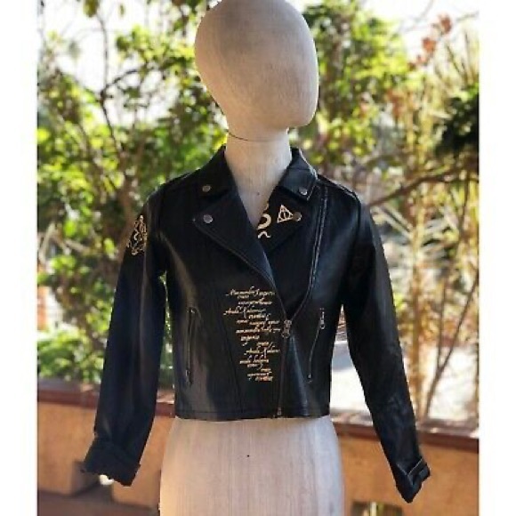 Warner Bros. Other - girls harry potter faux leather jacket
